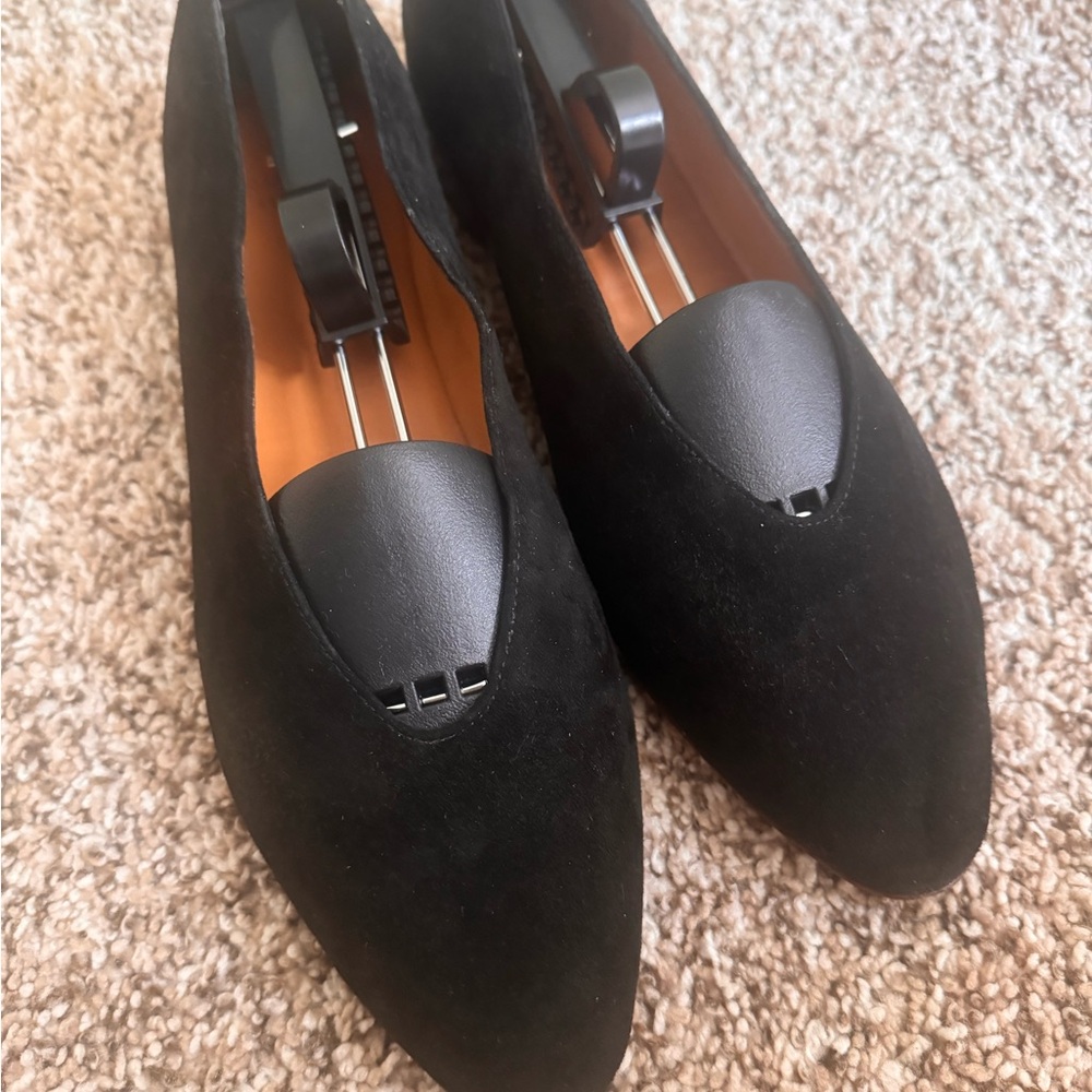 Sezane Matilda Black Low Ballerinas Ballerina Flats 40 / 9 - Picture 5 of 10